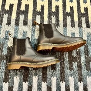 Dr. Martens Black Leather Chelsea Boots